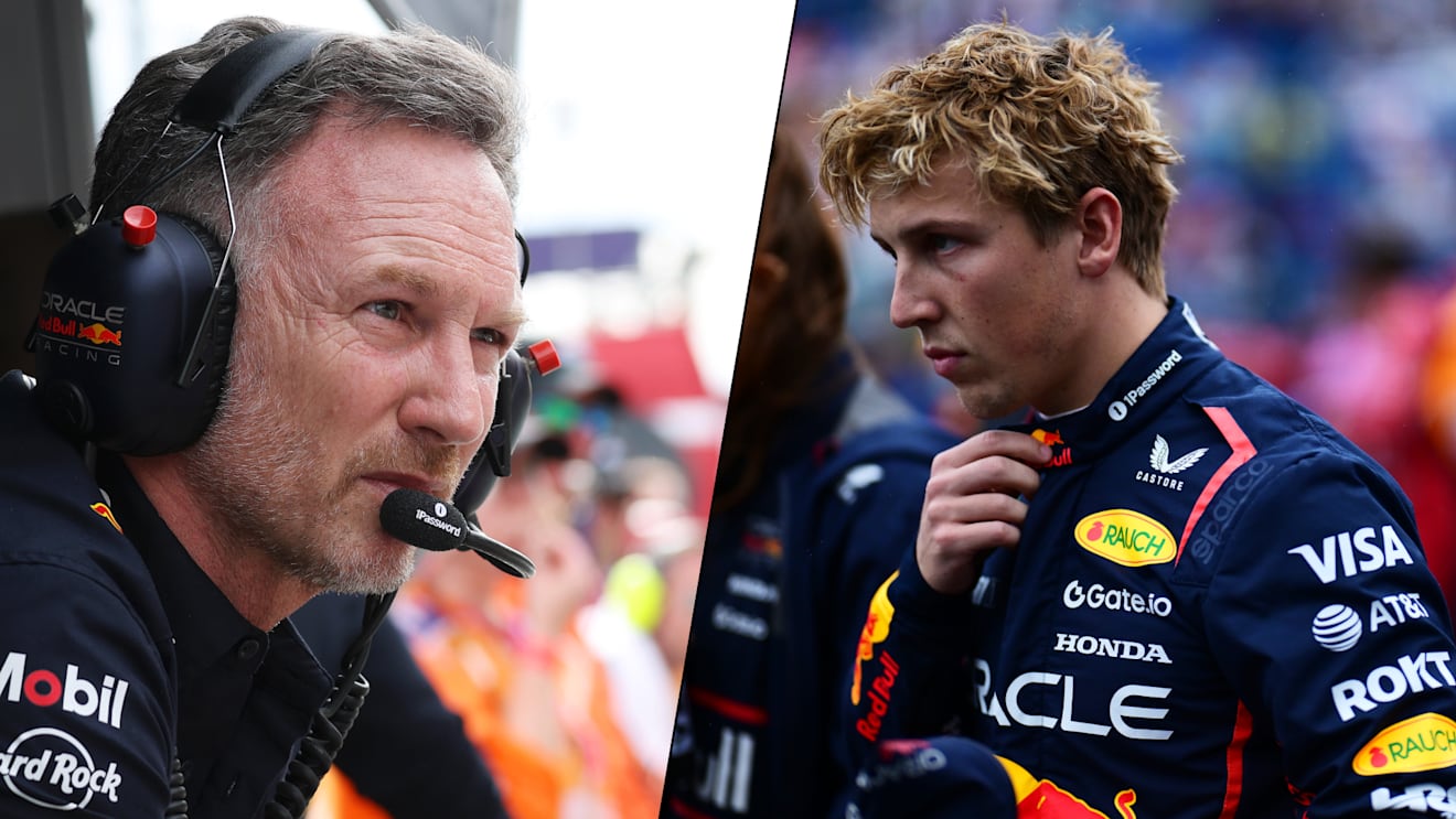 Horner reflects on 'difficult weekend' for Lawson as he backs Hadjar to recover
